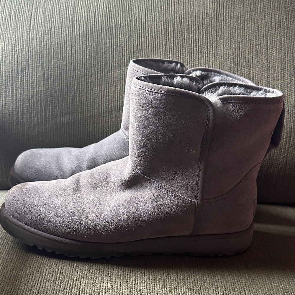 UGG Gray Ankle Boots